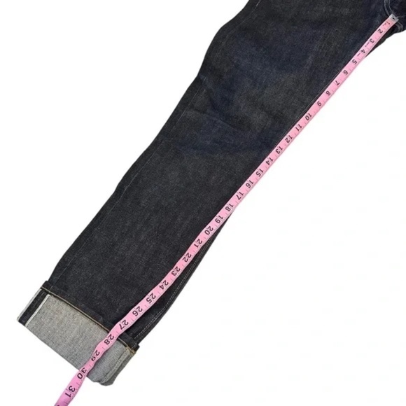 Rogue Territory | Stanton Slim Straight Indigo Selvedge Denim Jeans Size 28 - Picture 7 of 10